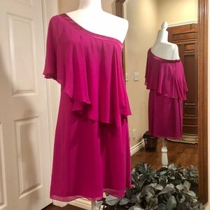 Laundry by Design One Shoulder Occasion Dress.